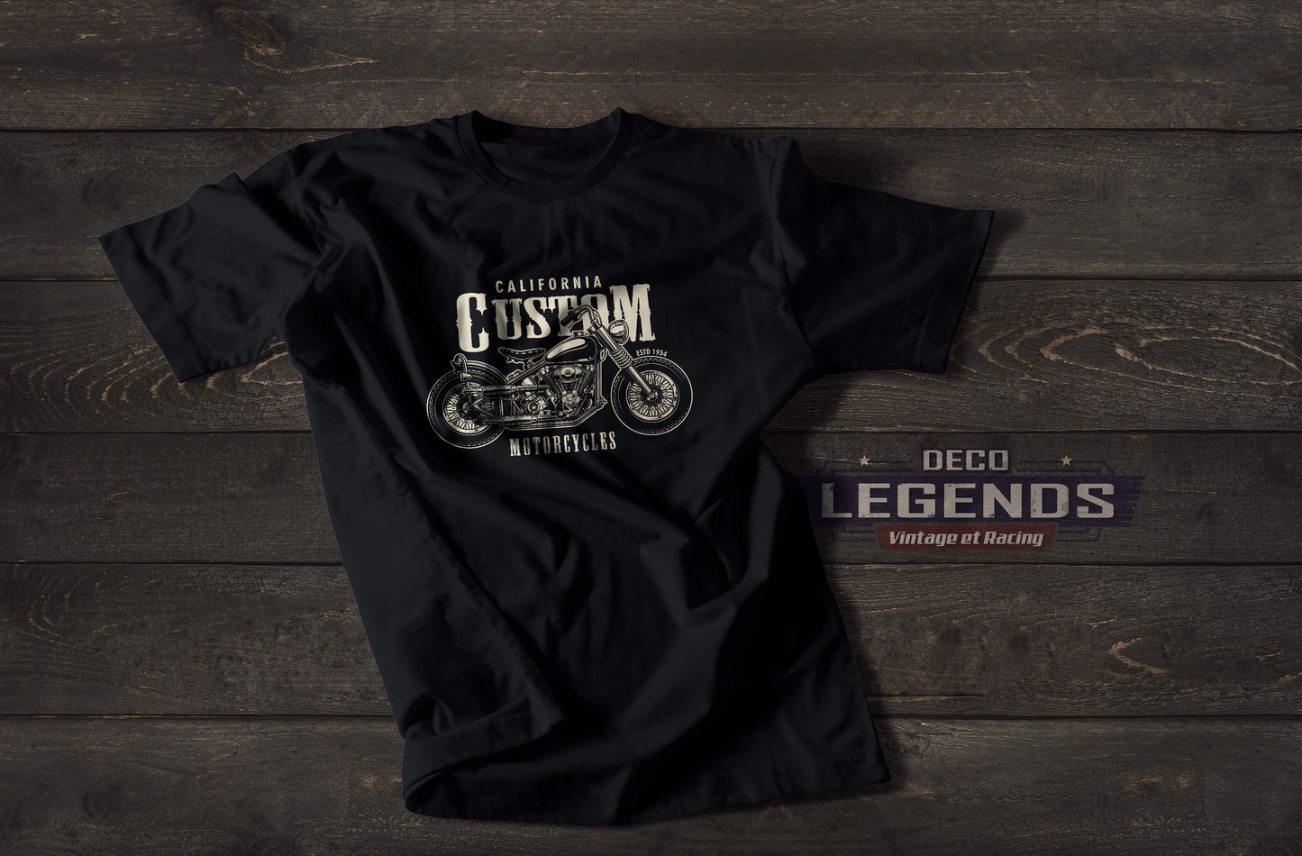 T-shirt custom motorcycles