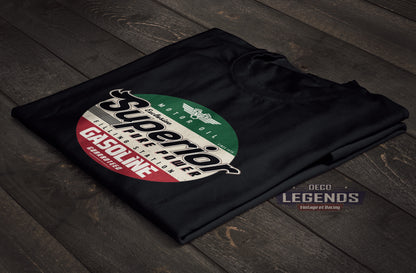 T-shirt superior gasoline style castrol